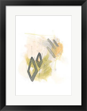 Framed Side Swipe I Print