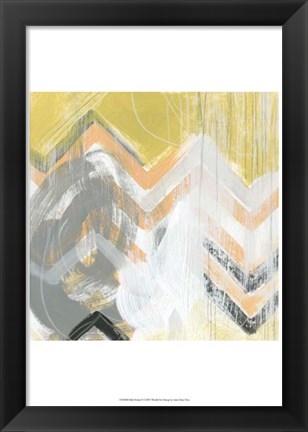 Framed Side Swipe II Print