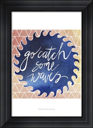 Framed Surf's Up I Print