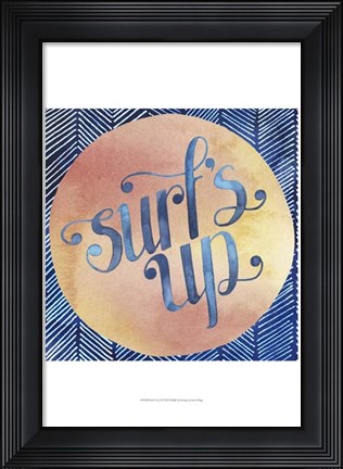 Framed Surf&#39;s Up II Print
