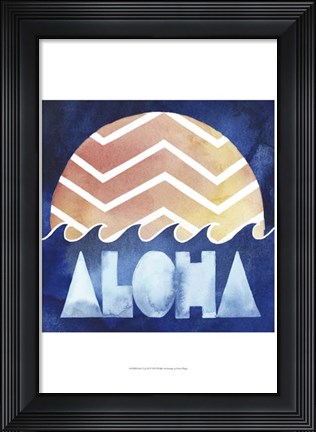 Framed Surf's Up III Print