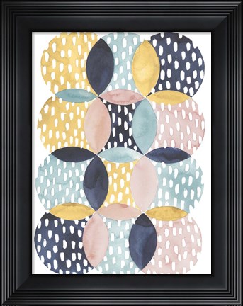 Framed Deluge I Print