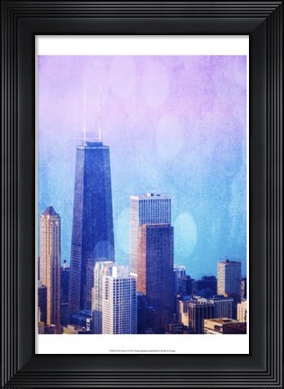 Framed Chi Town I Print