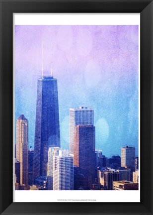 Framed Chi Town I Print