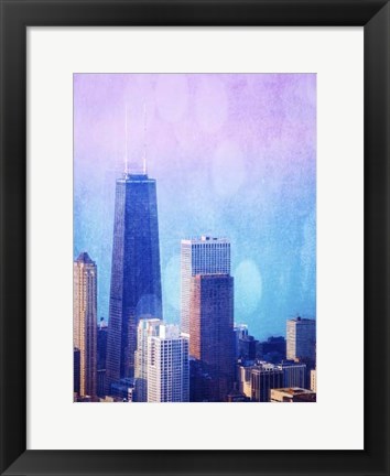 Framed Chi Town I Print