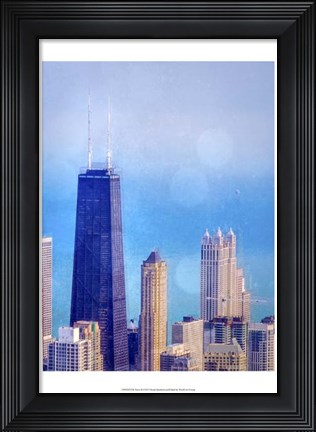 Framed Chi Town II Print