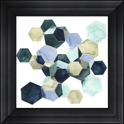 Framed Crystallize I Print