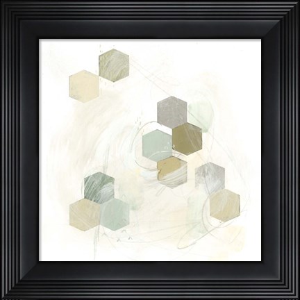 Framed Honeycomb Reaction III Print