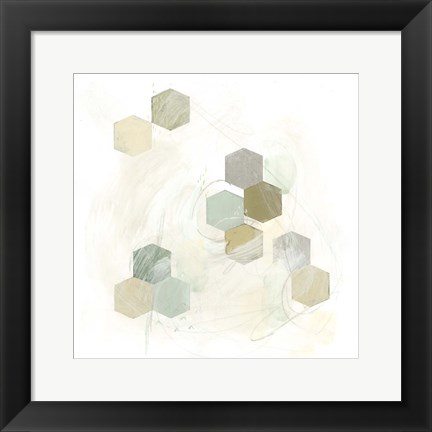 Framed Honeycomb Reaction III Print