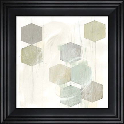 Framed Honeycomb Reaction IV Print