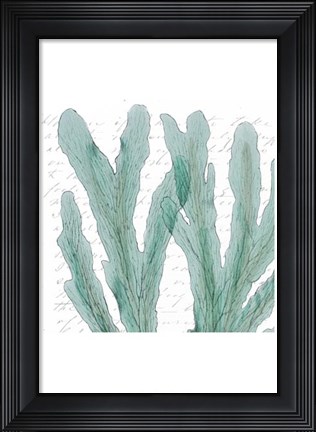 Framed Aqua Marine IV Print