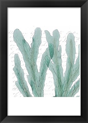 Framed Aqua Marine IV Print
