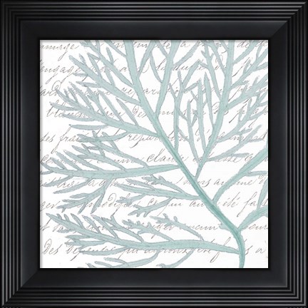 Framed Aqua Marine VI Print