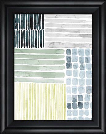 Framed Aerial Abstract I Print