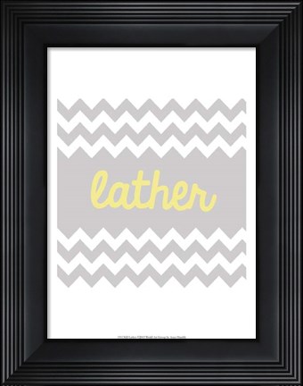 Framed Lather Print
