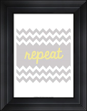 Framed Repeat Print