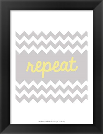 Framed Repeat Print