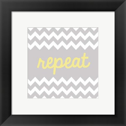 Framed Repeat Print