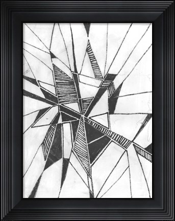 Framed Symbol Imprint II Print
