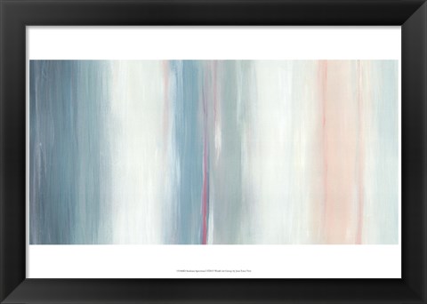 Framed Seafoam Spectrum I Print