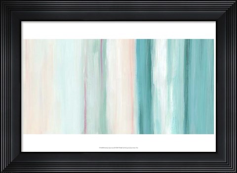 Framed Seafoam Spectrum II Print