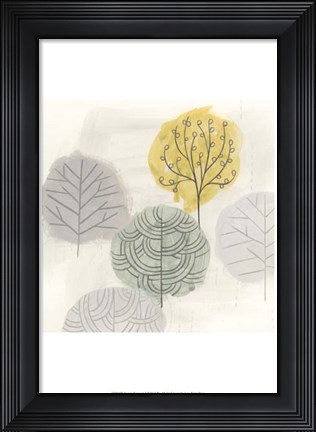 Framed Forest Treasure I Print
