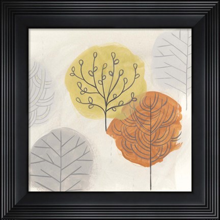 Framed Forest Treasure II Print