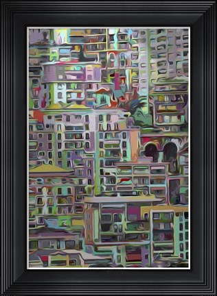 Framed Stack I Print