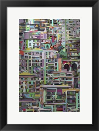 Framed Stack I Print