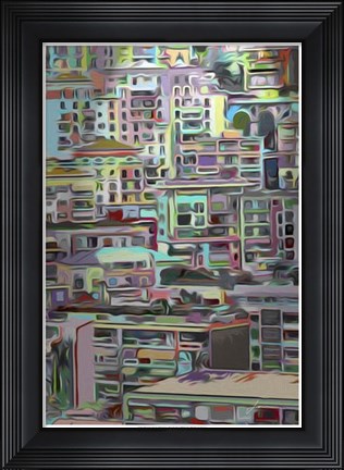 Framed Stack IV Print