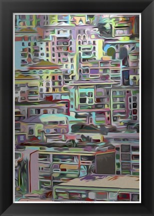 Framed Stack IV Print