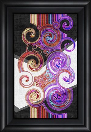 Framed Twirl II Print
