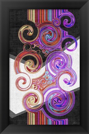 Framed Twirl II Print