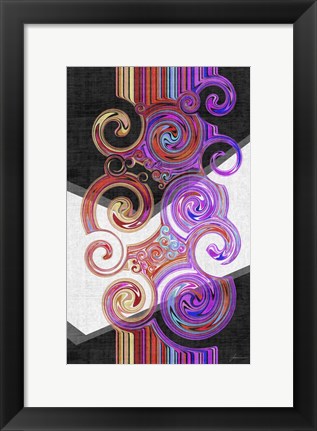 Framed Twirl II Print