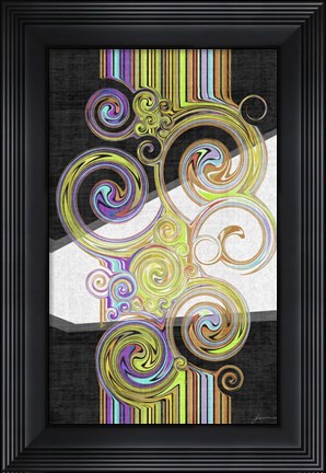 Framed Twirl IV Print