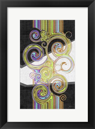 Framed Twirl IV Print