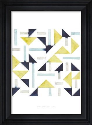 Framed Bemused II Print