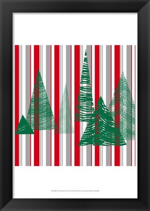 Framed Oh Christmas Tree III Print