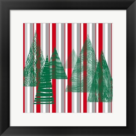 Framed Oh Christmas Tree IV Print