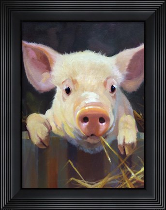 Framed Farm Club I Print