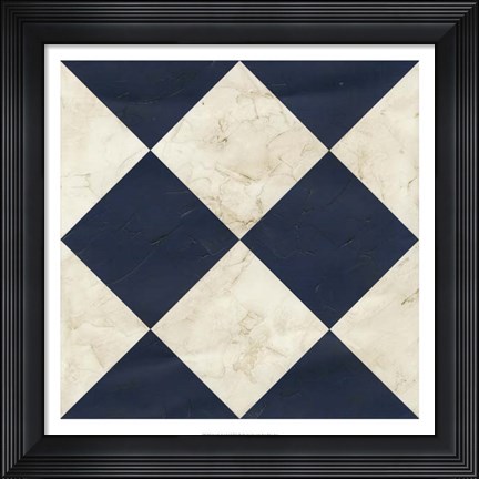 Framed Seaside Signals I Print