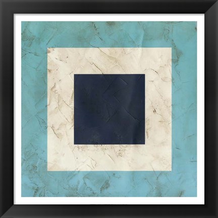 Framed Seaside Signals II Print