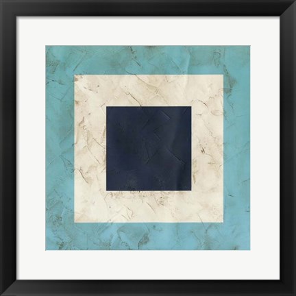 Framed Seaside Signals II Print