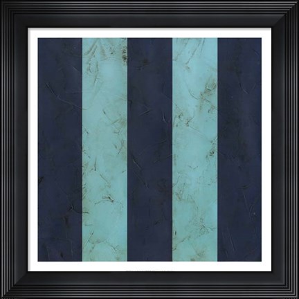 Framed Seaside Signals IV Print