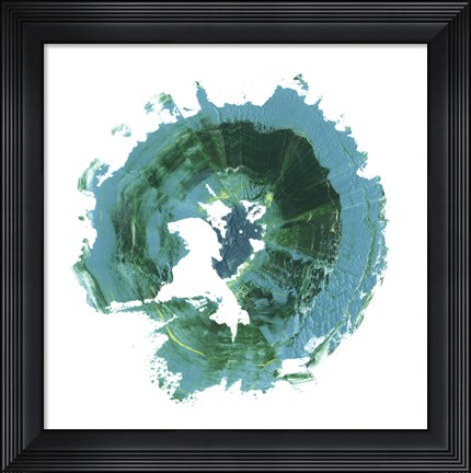 Framed Geode Abstract I Print