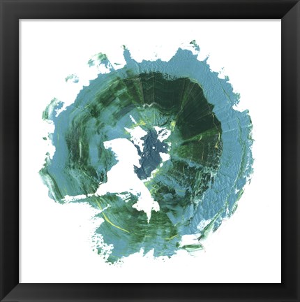 Framed Geode Abstract I Print