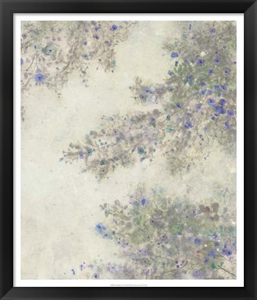 Framed Twig Blossoms II Print