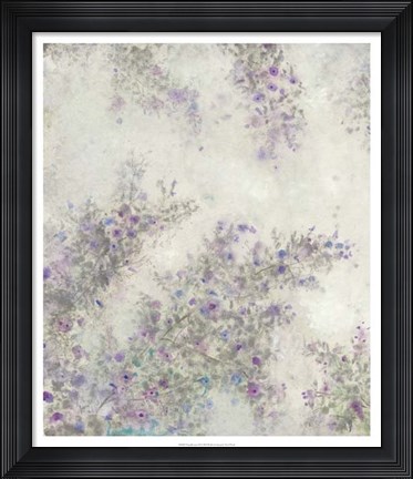 Framed Twig Blossoms III Print