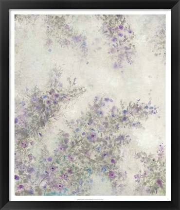 Framed Twig Blossoms III Print