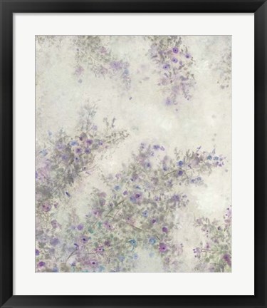 Framed Twig Blossoms III Print
